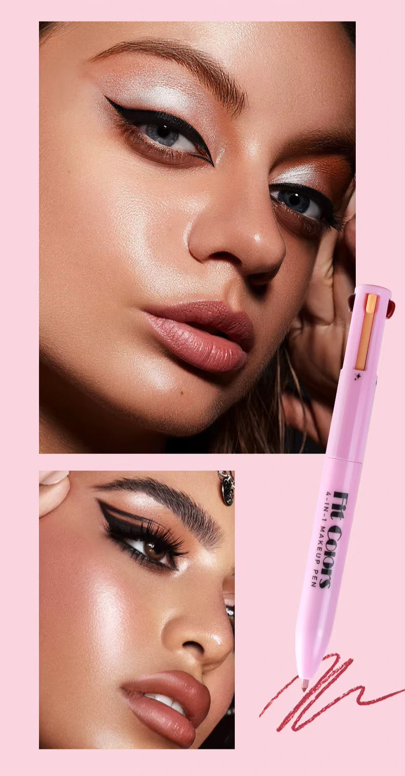 Fit Colors | 4-in-1 Multifunctionele Make-up Pen - Willemijnswinkel
