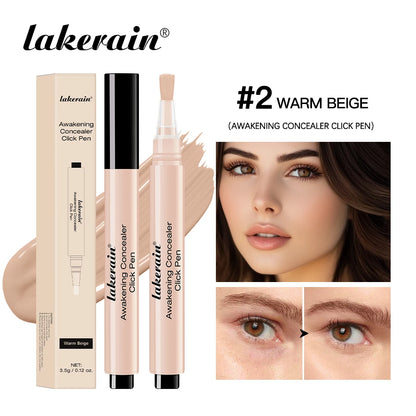 Lakerain | Concealerpen met 3 kleuren | Vloeibare foundation | Verbergt acne en donkere kringen - Willemijnswinkel