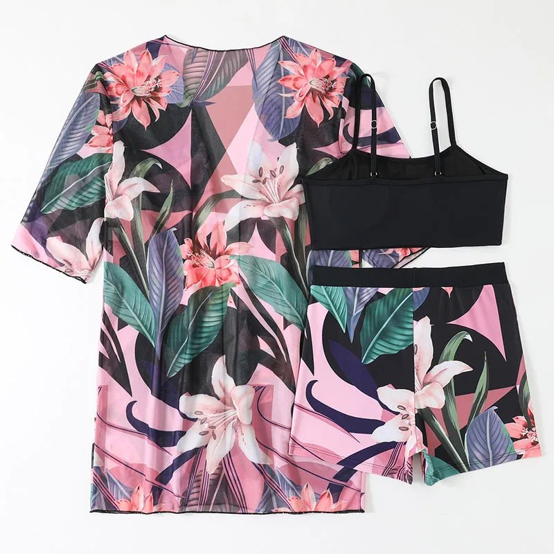 Floral | 3 delig Bikini Set - Willemijnswinkel