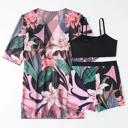 Floral | 3 delig Bikini Set - Willemijnswinkel