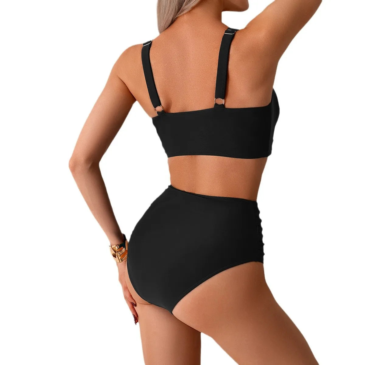 Sunthesia | Bikini Set met Push-Up & Hoge Snit - Willemijnswinkel