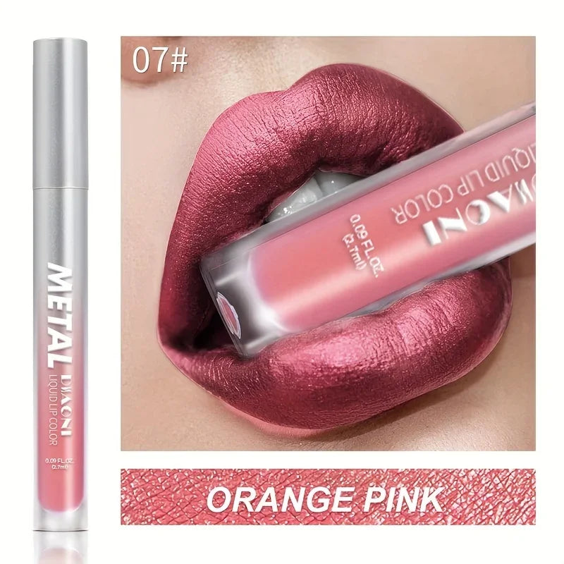 Glamour Shine | Vloeibare metallic lippenstift met glitters | Watervast - Willemijnswinkel