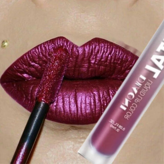 Glamour Shine | Vloeibare metallic lippenstift met glitters | Watervast - Willemijnswinkel