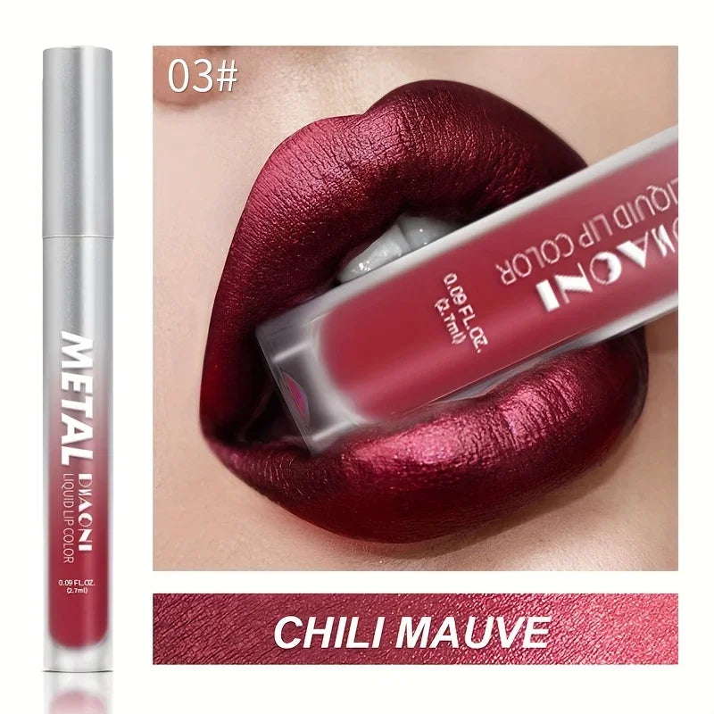 Glamour Shine | Vloeibare metallic lippenstift met glitters | Watervast - Willemijnswinkel