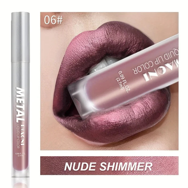 Glamour Shine | Vloeibare metallic lippenstift met glitters | Watervast - Willemijnswinkel