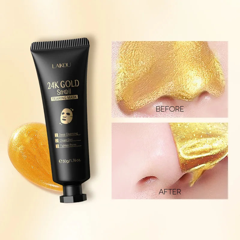 LAIKOU | Peeling Gezichtsmasker | Anti-rimpel, Mee-eter Verwijderaar, Huidverzorgingsproduct - Willemijnswinkel