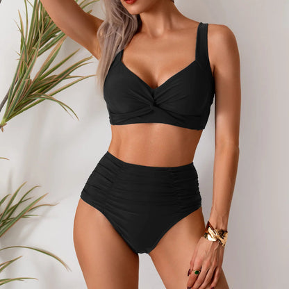 Sunthesia | Bikini Set met Push-Up & Hoge Snit - Willemijnswinkel