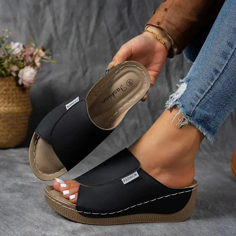 LivaStep Sandalen | Ergonomische en antislip sandalen voor pijnverlichting | 1+1 gratis - Willemijnswinkel