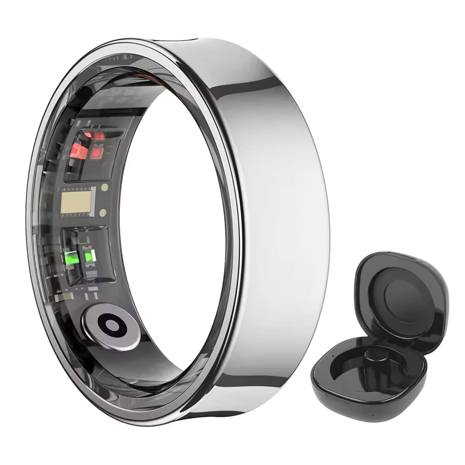Quantora | Slimme ring voor bloeddruk, hartslag en slaapbewaking | Waterdicht
