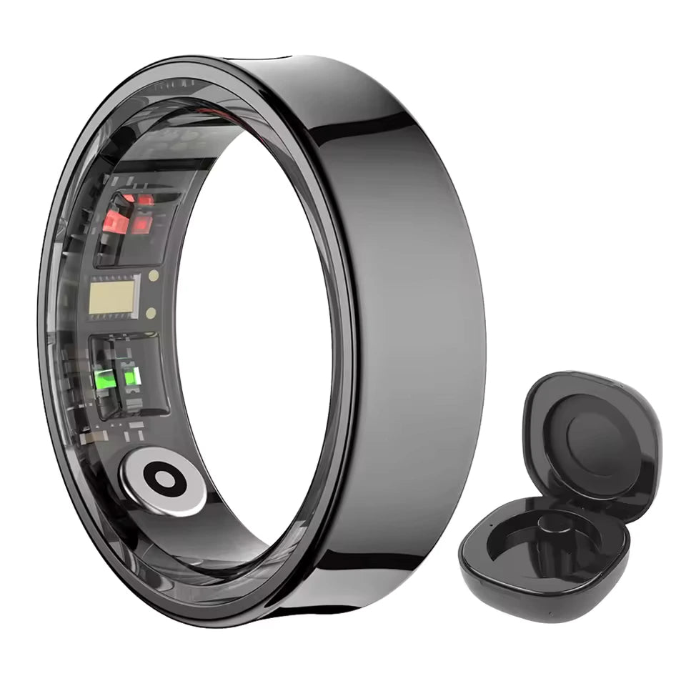 Quantora | Slimme ring voor bloeddruk, hartslag en slaapbewaking | Waterdicht
