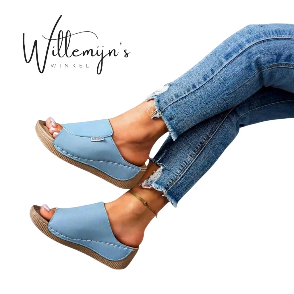 LivaStep Sandalen | Ergonomische en antislip sandalen voor pijnverlichting | 1+1 gratis - Willemijnswinkel