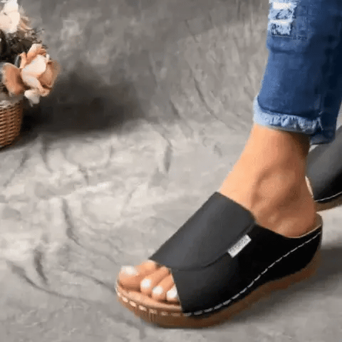 LivaStep Sandalen | Ergonomische en antislip sandalen voor pijnverlichting | 1+1 gratis - Willemijnswinkel